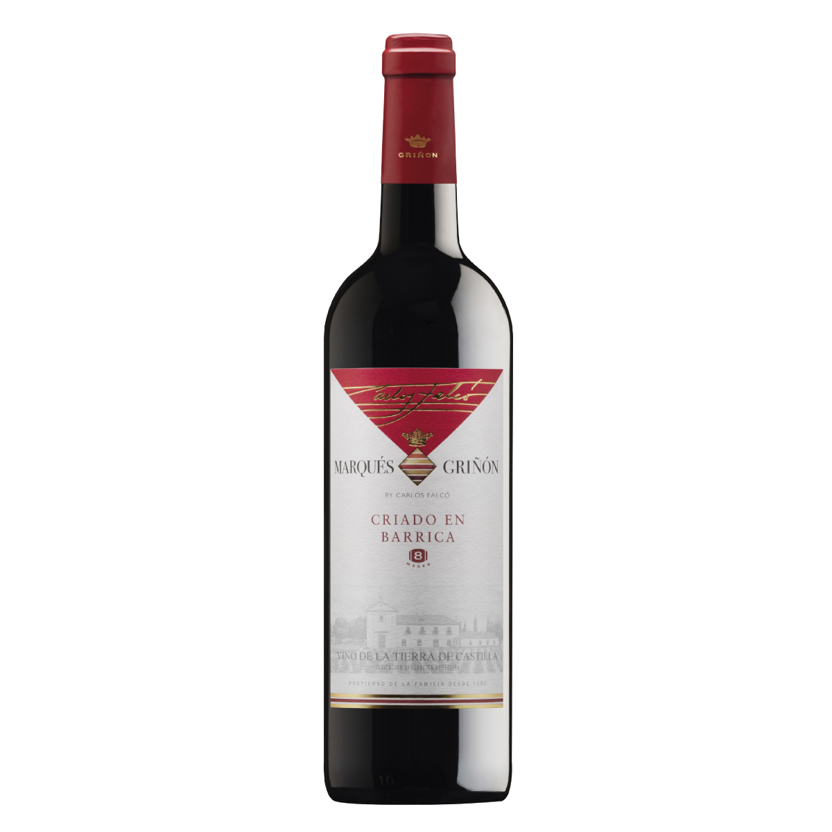 Ripley VINO MARQUES DE GRIÑON 8 MESES TEMPRANILLO